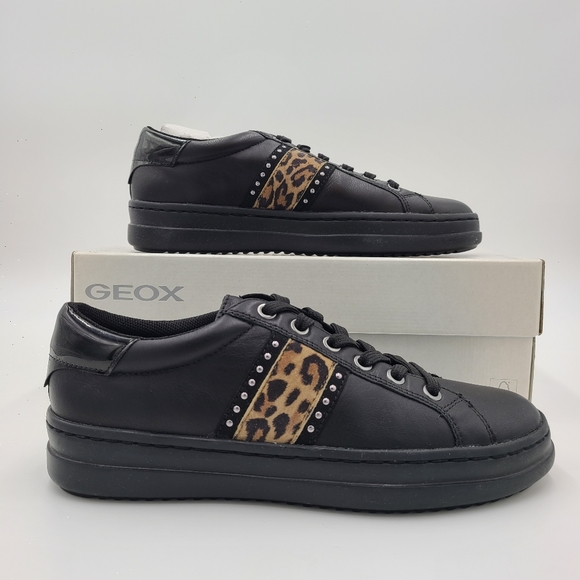 geox pontoise leather sneaker